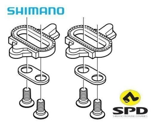 Шимано SM-SH51 SMSH51 MTB SPD шипы для педалей