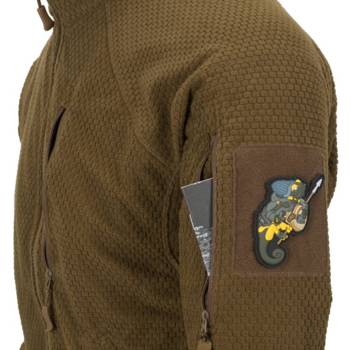 Мужская толстовка Polar HELIKON ALPHA TACTICAL флисовая Shadow Grey L