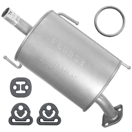 Концевой глушитель Nissan Almera 2 II N16 1.5 1.8