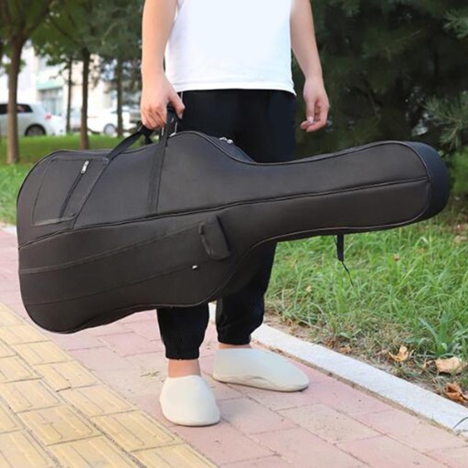 Прочная сумка для концерта с задними ремнями и ручкой из ткани Оксфорд.