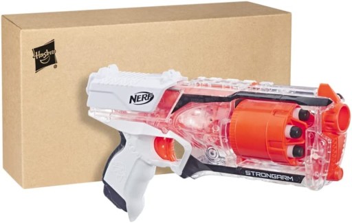 NERF ELITE STRONGARM + 106 стрел, МЕГА-НАБОР