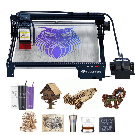 Новый лазерный гравер SCULPFUN S30 Pro Max