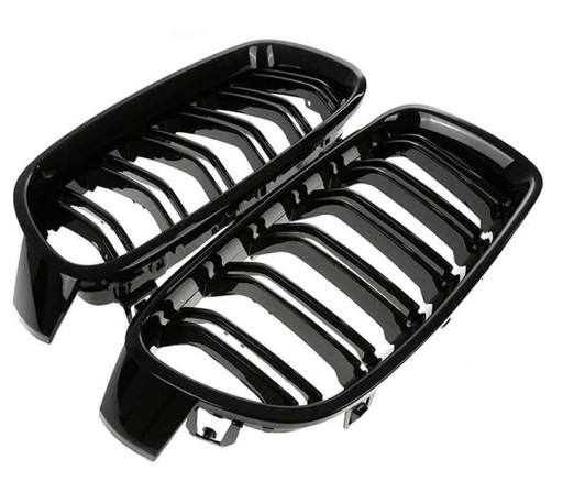 Решетка для почек BMW F30 F31 F32 F36 M3 Глянцевый Черный