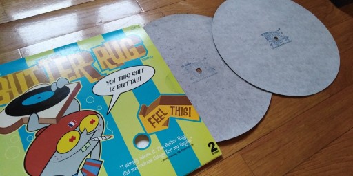 Thud Rumble BUTTER RUGS 2.0 / Набор из 2 ковриков для скретчинга DJ!