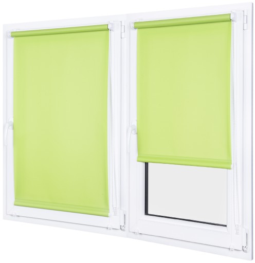 ROLETA ZACIEMNIAJĄCA 42X150 CM GŁADKA WEWNĘTRZNA Z PROWADNICAMI NA WYMIAR