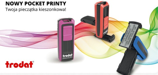 Штамп Trodat Pocket Printy 9512 серебро