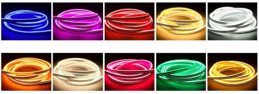 Светодиодная лента NEON Mono 12 В продается по метрам 5 12 мм РОЗОВЫЙ