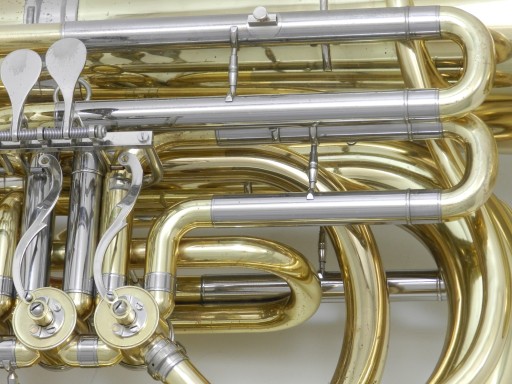 Yamaha YBB-641 Bb Туба отремонтированный футляр + мундштук DR24-133