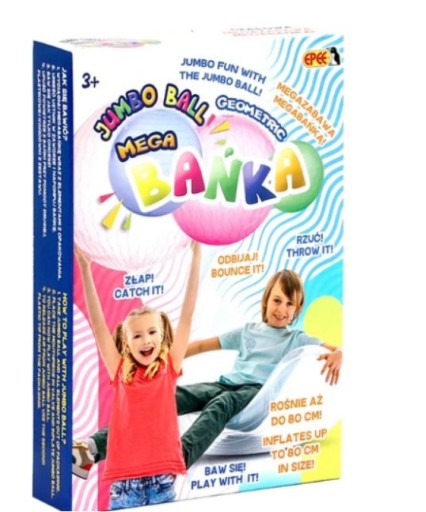 Mega Bubble Jumbo Ball 80 см оранжевый