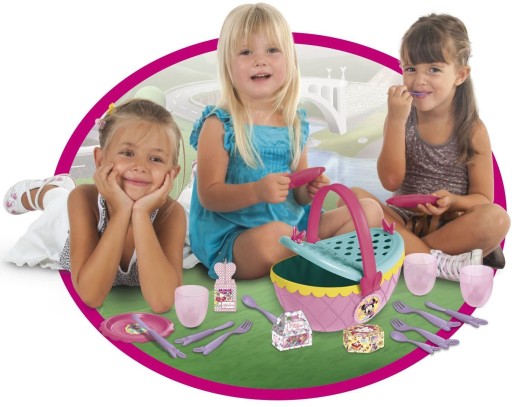 PINK СУПЕРМАРКЕТ SHOPPING CARR + КОРЗИНА ДЛЯ ПИКНИКА АКСЕССУАРЫ ПОДАРОК