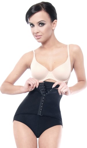Orirose Wysokie majtki WYSZCZUPLAJĄCE modelujące brzuch z regulacją SIZE +