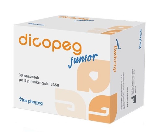 Dicopeg 10 g, 30 saszetek po 5 g jelita układ pokarmowy APTEKA