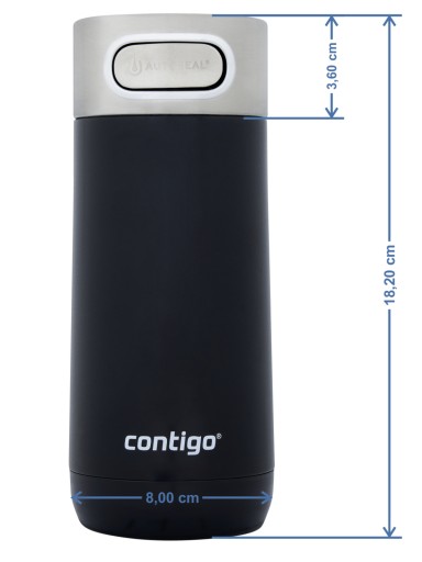 Термокружка Contigo Luxe 360мл Синий