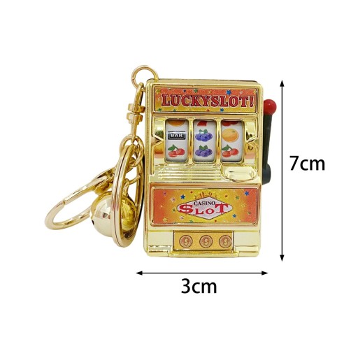 Банк игровых автоматов Lucky с вращающимся барабаном. Компактный фруктовый игровой автомат Slo.