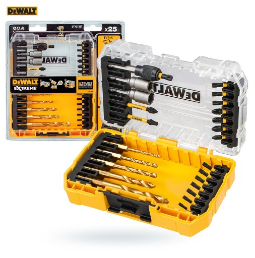 Набор ударных сверл 25 шт DEWALT DT70735T.