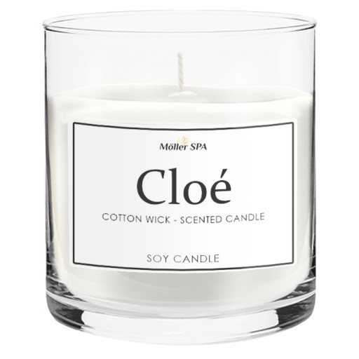 Möller SPA CHLOE SCENT - НАТУРАЛЬНАЯ СОЕВАЯ АРОМАТИЧЕСКАЯ СВЕЧА