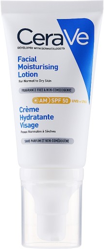 CeraVe УВЛАЖНЯЮЩИЙ КРЕМ ДЛЯ ЛИЦА SPF 50+ 52 мл