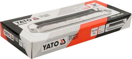 МАГНИТНАЯ ПРЯМОУГОЛЬНАЯ ЧАША 35СМx15СМ ЧАША YATO