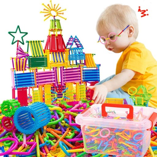 Lemical Kids 500 шт. строительные игрушки блоки DIY