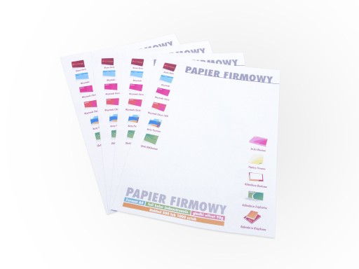 PAPIER FIRMOWY LISTOWNIK A4 offset PREMIUM 90g wysoka jakość! - 4000 sztuk