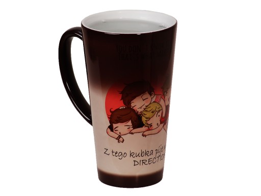 KUBEK MAGICZNY LATTE DUŻY PREZENT ONE DIRECTION