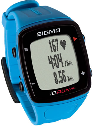 SIGMA ID.RUN GPS-ЧАСЫ СКОРОСТЬ РАССТ. КАЛОРИИ ПУЛЬС