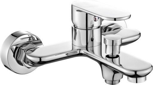 MEXEN MILO DF40 ZESTAW WANNOWY BATERIA CHROM