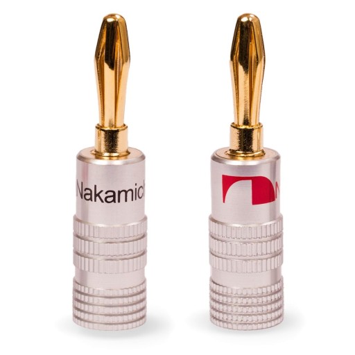 NAKAMICHI Kabel głośnikowy 2x4 szpilka banany 4,5m
