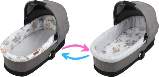 ВСТАВКА ДЛЯ ГОНДОЛЬНОЙ КОЛЯСКИ + НАБОР BABYMAM