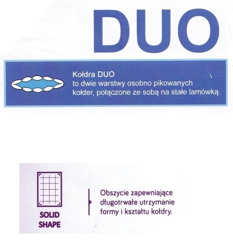 Теплое толстое зимнее одеяло DUO 180х200 DreamMED