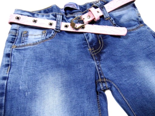 spodnie dziewczęce blue jeans 5230 ARLETTA 16Y mięciutkie