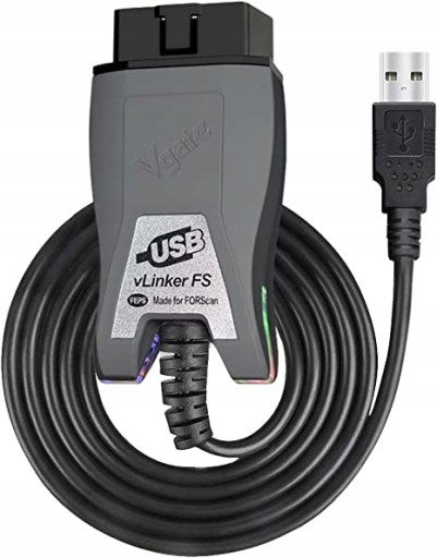 Адаптер USB Vgate vLinker FS OBD2 — HS/MS-CAN