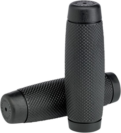 Рычаги BILTWELL с резиновыми накладками RECOIL GRIP BLACK
