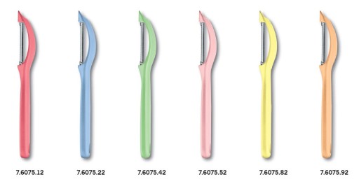 Victorinox 7.6075.12, овощечистка, лезвие двустороннее, зубчатое