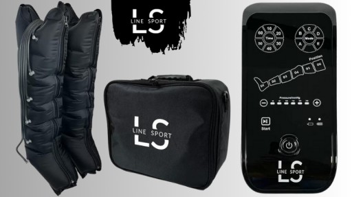 ЛИМФОДРЕНАЖНОЕ УСТРОЙСТВО МАССАЖЕР ДЛЯ НОГ PRESSOTHERAPY LINE SPORT SET
