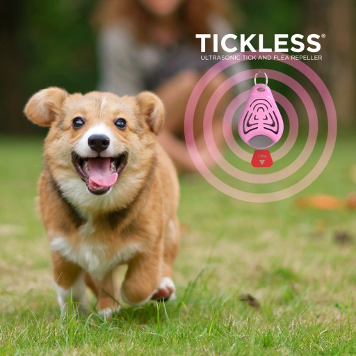 TICKLESS PET TICKLESS PET PROTECTOR для собак розовый
