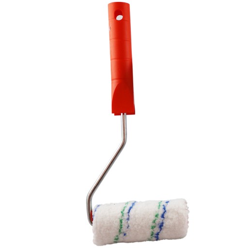 Farba Dachowa Szara 1,5kg Wałek Malarski 10cm