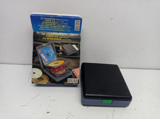 MASYWNE PUDEŁKO - ETUI NA 12 CD - TRANSPORTBOX