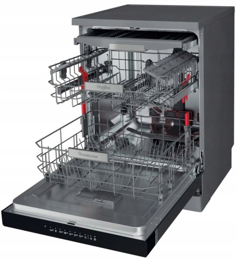 Посудомоечная машина Whirlpool WFO3T133PFX 60см 14 комплектов AquaStop 6 sense