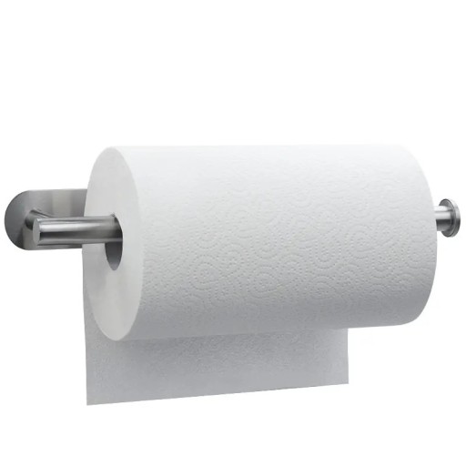 UCHWYT WIESZAK NA PAPIER RĘCZNIK PAPIEROWY SREBRNY