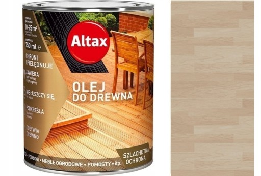 ALTAX МАСЛО ДЛЯ ТЕРРАСЫ ДЕРЕВО 0,75л СЕРОЕ