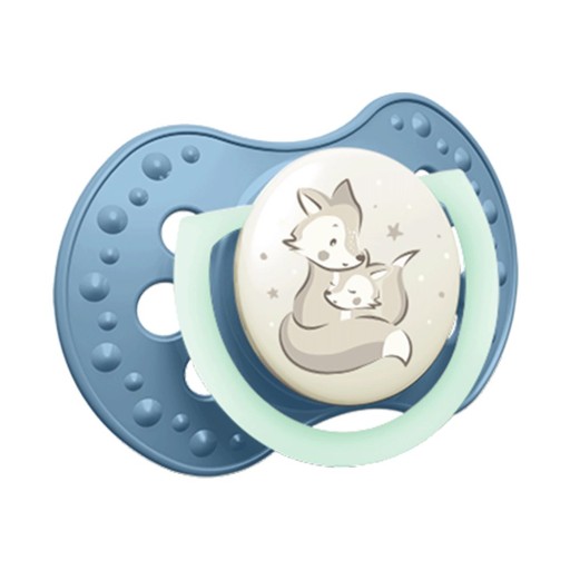Lovi Dynamic Pacifier 18M+ 2 PCS сияет в темноте
