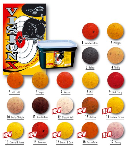 Pelzer VisionX Kulki Orzechy-owoce 16mm 10kg Nr 22