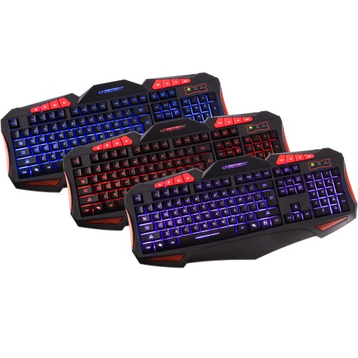 ИГРОВОЙ КОМПЛЕКТ КЛАВИАТУРА МЫШЬ С ПОДСВЕТКОЙ USB ИГРОВАЯ МЫШЬ С LED-подсветкой ПК