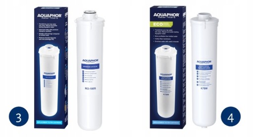 FILTR DO WODY PITNEJ AQUAPHOR RO-202S OSMOZA POD ZLEW + CZARNY KRANIK