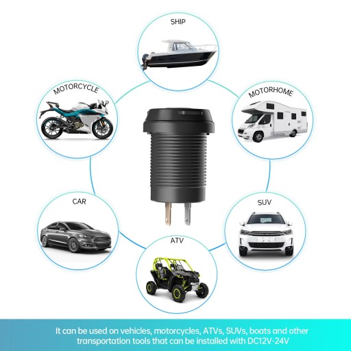 Модифицированный разъем USB, PD Type C + QC 3.0 Quick