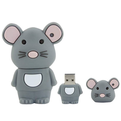 PENDRIVE USB SZYBKI FLASH DRIVE ULTRA PAMIĘĆ ZAWIESZKA PREZENT MYSZ 32GB