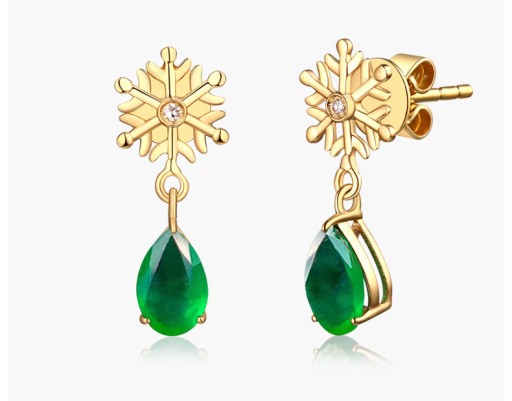 Комплект украшений Lucky Clover Emerald [4]