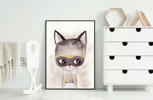 Плакат изображения в раме A4 CM Kitty PD268