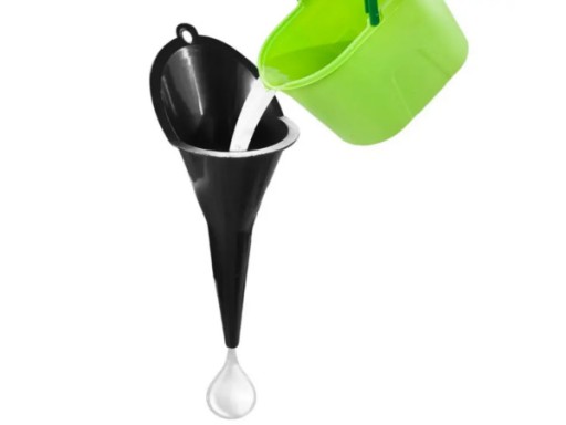 LEJEK Anti-Splash do PALIWA OLEJU PŁYNU SPRYSKIWACZA Typ Easy Fuel XL DUŻY!
